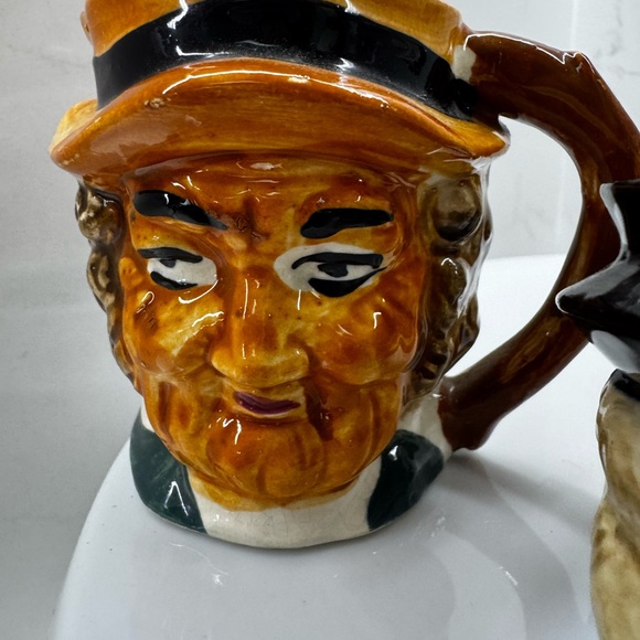 Vintage Toby Mugs made in Japan (lot of 4) - Picture 6 of 14